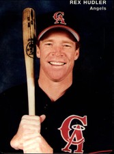 1996 Angels Mother's Anaheim Angels Baseball Card #21 Rex Hudler