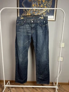 Pantalones vaqueros rectos azules de colección Prada Red Tab para hombre talla 36 - Imagen 1 de 13