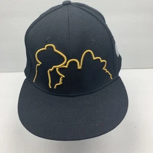 DUTCH MASTERS CIGARS BLACK PROMO SNAPBACK HAT 85%ACRYLIC 12%WOOL 2%SPANDEX VGC - Picture 1 of 6