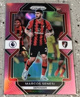 2022-23 Prizm Soccer Pink /199 Rookie Marcos Senesi No. 227! - Image 1 of 2