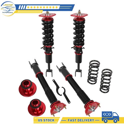 Coilover Suspension Kit For Nissan 350Z Base Coupe 03-08 Strut Adjustable Heigh Foto 1 de 4