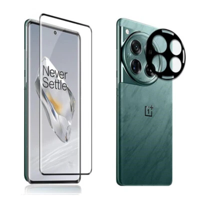 For OnePlus 12 3D Full Coverage Tempered Glass Screen Protector+Camera Protector - Image 1 of 4
