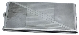 Sterling Silver 800 Cigarette Case. - Picture 1 of 10