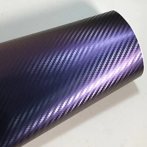 1FT X 5FT Carbon Fiber Car Vinyl Wrap Sticker Decal Film Bubble Free Air Release - Picture 1 of 15