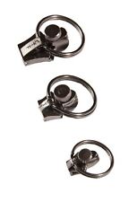(Black Nickel 3 Pack S,M,L) - Universal Zipper Repair Kit for Jackets, Luggag...