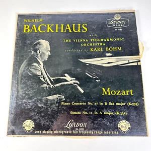 Vinyl Wilhelm Backhaus Mozart Piano Concerto No. 27 London - Picture 1 of 9