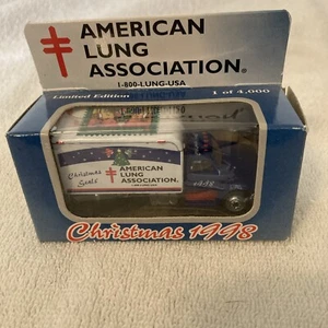 White Rose Collectibles Ford F800 Delivery Van 97 American Lung Association MIB - Picture 1 of 7