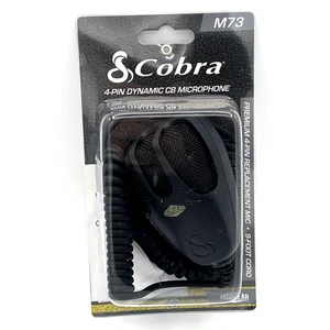 Cobra Premium Dynamic 4-pin Replacement CB Microphone HG M73 - Noise Cancelling - Foto 1 di 10