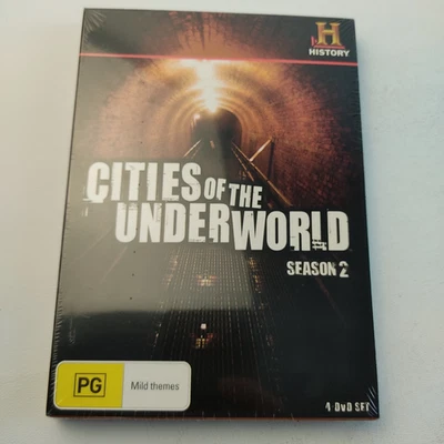 Cities of the Underworld Season 2 DVD History Channel 4 Disc Set PG - Image 1 of 3