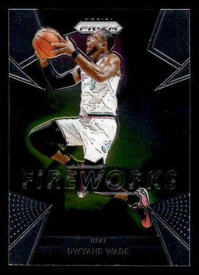 2018-19 Panini Prizm #8 Dwyane Wade Fireworks MIAMI HEAT - Image 1 of 2