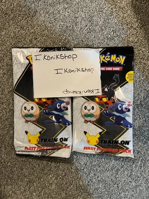 Pokémon TCG: First Partner Pack Alola Region 25th Anniversary - Bundle of 2 - Image 1 of 3