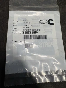 89-07 Dodge Ram 5.9L 3963984 - Fuel 2 Washer Sealing original cummins part - Picture 1 of 2