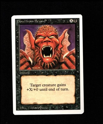 MTG howl from Beyond NM-  Revised Magic the Gathering ~ Free Shipping ~ - Image 1 of 2