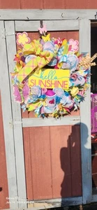 Summer Vibes Handmade Wreath - Picture 1 of 4