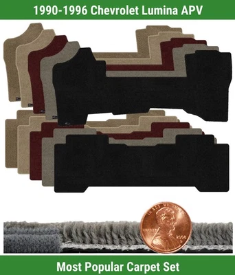 Juego de alfombrillas Ultimat personalizadas para Chevrolet Lumina APV 1990-1996 (2 piezas) #EE8 Foto 1 de 4