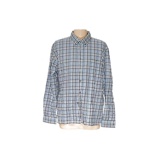 Jos. A. Bank Blue Plaid Casual Button-Down - Picture 1 of 4