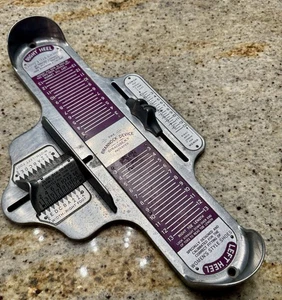 Vintage The Brannock Device Women’s Shoe Size Foot Measurement to Size 13 - Picture 1 of 7