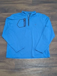 RLX Ralph Lauren Sz XL Luxury Jersey Half Zip Pullover Golf Sweatshirt Men - Picture 1 of 8