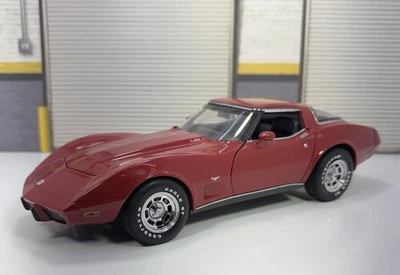 UT MODELS 1/18 Scale 1978 CHEVY CORVETTE “RARE RED VERSION”  - Image 1 of 4