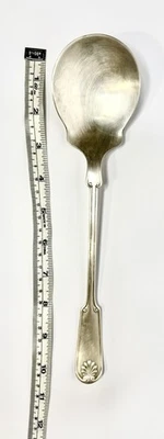 CUCHARA PARA SERVIR VINTAGE FRANK M WHITING FINA PLATEADA PATRÓN "10" Foto 1 de 2