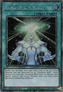 Yugioh Miracle Contact RA03-EN253 - Platinum Secret Rare - Picture 1 of 1