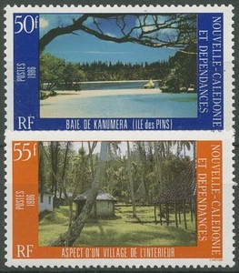 Neukaledonien 1986 Landschaften Wald Strand 777/78 postfrisch - Bild 1 von 1