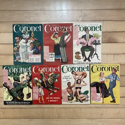 Coronet Magazine Vintage various months from 1948 Foto 1 de 4