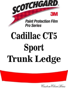 3M Paint Protection Film Pro Series Clear Bra Film 2025 2026 Cadillac CT5 Sport - Picture 1 of 3