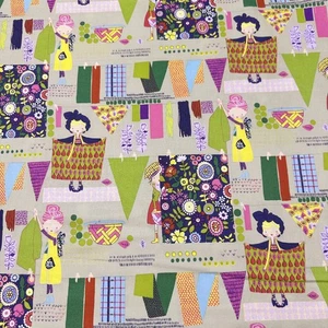 1/2 Yard Rarität Woodland Wash 2015 OOP Alexander Henry Baumwollstoff, Stein - Bild 1 von 4