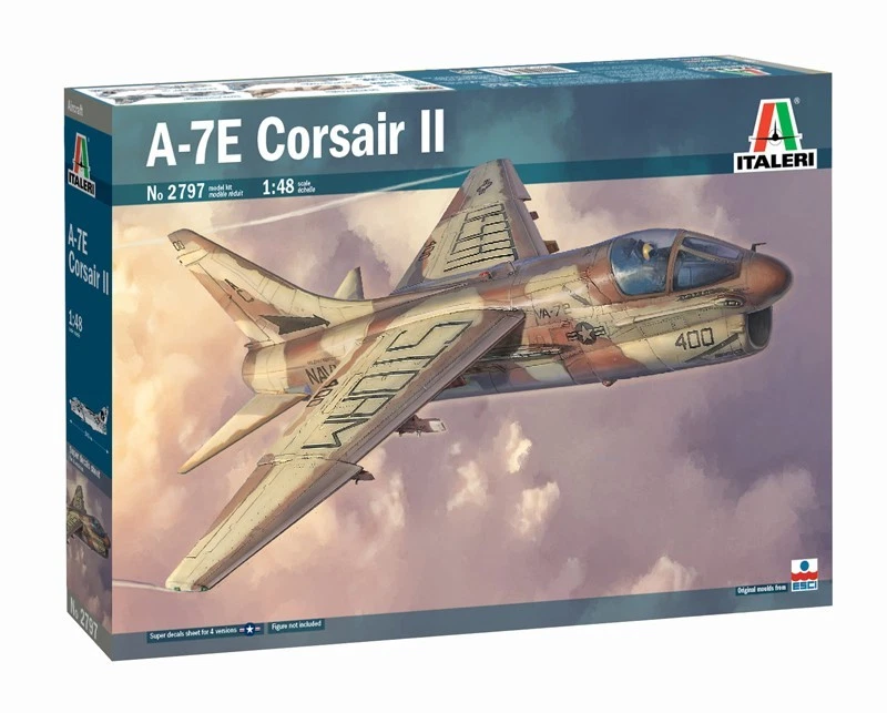 ✅ITALERI 2797 - Scala 1 : 48 A-7E CORSAIR II Stati Uniti Aerei da caccia - Immagine 1 di 4