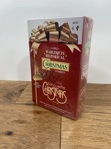 NIB Vtg  1992 Harlequin Romance Historical Christmas Books Box Gift Set Of 2 - Bild 1 von 4