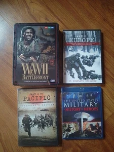 WWII Collections , Dvds + Blu-ray Brand New + bonus ,See Descriptions .D14 - Picture 1 of 9