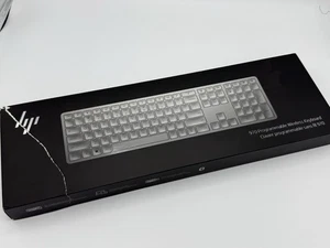 HP 970 Programmable Wireless Keyboard for PC Windows MacOS USB-C Rechargeable - Picture 1 of 3