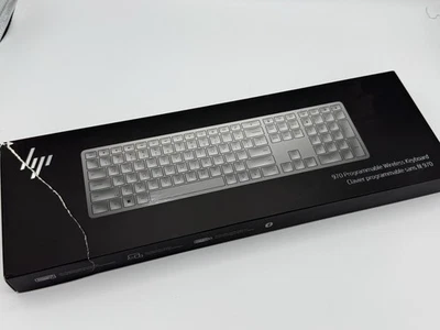 HP 970 Programmable Wireless Keyboard for PC Windows MacOS USB-C Rechargeable - Image 1 of 3