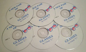 CHUCK C Chamberlain NEW PAIR OF GLASSES 6 Cds Alcoholics Anonymous FREE SHIPPING - Imagen 1 de 1