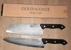 New Gold Coast Chef Knives Knife Set Of 2 Stunning And Sharp Fluted Knives