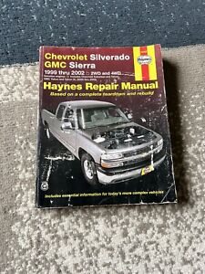 Haynes Repair Manual 24066 Chevrolet Silverado GMC Sierra 1999-2002 2WD 4WD