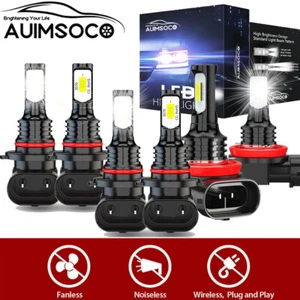 For Lexus IS250 IS350 2006-2009 6X 6000K Combo LED Headlight Fog Light Bulbs Kit - Foto 1 di 24