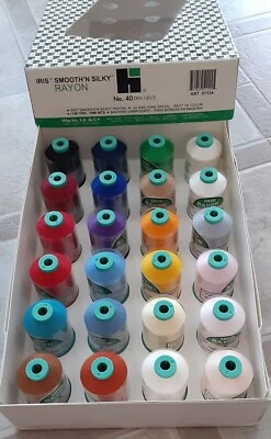 Embroidery Thread Best 24, Rayon Smooth' N Silky 1100yds,40w - Image 1 of 3