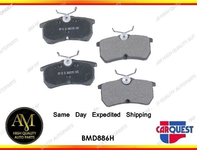 Pastillas de freno traseras cerámicas BMD886H para Ford Focus 2000-2007 Foto 1 de 1