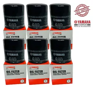 6-PACK YAMAHA OEM Outboard Oil Filter F150 F200 F225 V6 F250 69J-13440-04-00 - Afbeelding 1 van 1