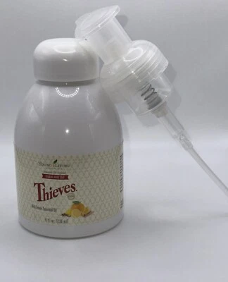 Jabón de manos espumoso Young Living Thieves con bomba 8 fl. oz. Nuevo y precintado Foto 1 de 3