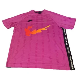 RARE Nike Gods Limited Active Fuchsia T-Shirt Jersey CJ5196-623 Men Size L Fire - Picture 1 of 12
