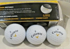 New- Sleeve 55Places.com-Callaway Warbird 2.0 Distance New Golf Balls (3 Balls)  - Picture 1 of 4