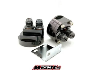 kit filtro olio remoto universale rilocazione m20 3/4-16 20x1.5 sandwich plate - Bild 1 von 4