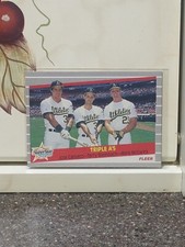 1989 Fleer - Super Star Specials #634 Terry Steinbach, Mark McGwire, Jose...