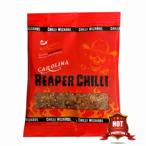 Carolina Reaper Chili Flakes - Weltweit Schärfsten 100% Sensenmann 20g - Bild 1 von 3