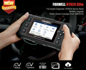 2021 FOXWELL Car Fault Code Reader OBD2 Scanner System Diagnostic Reset Oil EPB - Picture 1 of 5