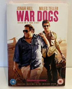 War Dogs (DVD, 2016)  with Slip card Digital copy will have probbaly expired