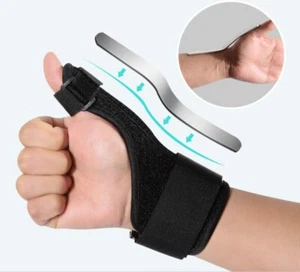 Medical Thumb Wrist Brace Support Carpal Arthritis Sprain Left Right Hand - Picture 1 of 8